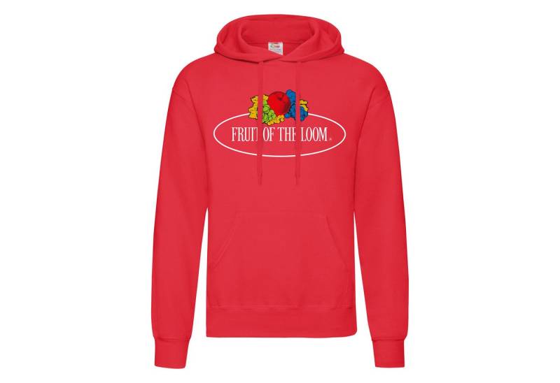 Fruit of the Loom Kapuzensweatshirt Kapuzenpullover mit Vintage-Logo von Fruit of the Loom