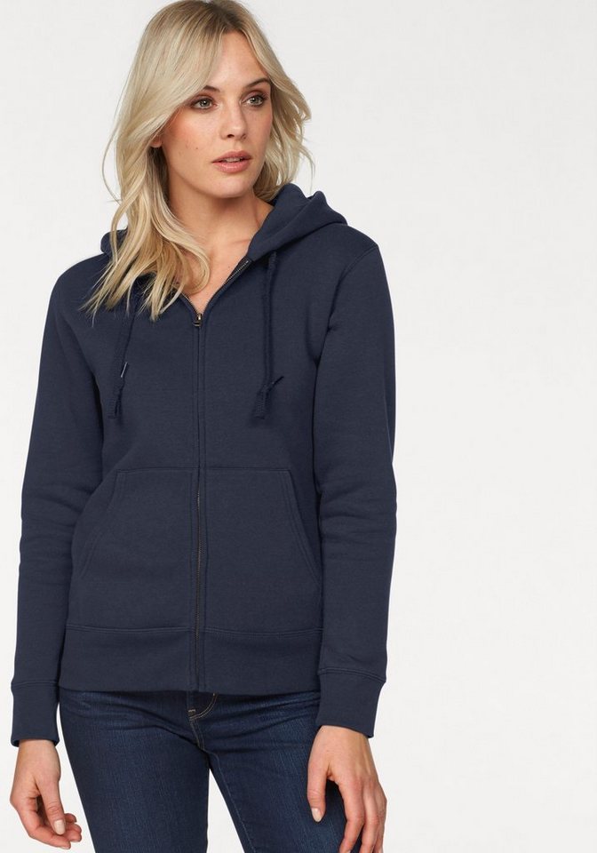 Fruit of the Loom Kapuzensweatshirt Lady-Fit Premium hooded Sweat Jacket von Fruit of the Loom