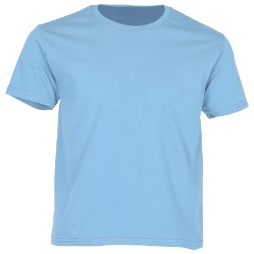 Fruit of the Loom Kids Iconic T-Shirt Größe 104-164, Farbe:Pastellblau, Größe:104 von Fruit of the Loom