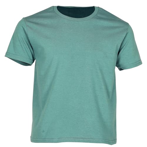 Fruit of the Loom Kids Iconic T-Shirt Größe 104-164, Farbe:sage, Größe:104 Fruit of the Loom Kids Iconic T-Shirt Größe 104-164, Farbe:sage, Größe:104 von Fruit of the Loom