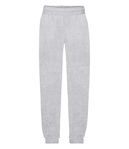 Fruit of the Loom Kinder Hose Classic Jog Pants, Grau (Graumeliert 94), 140 von Fruit of the Loom