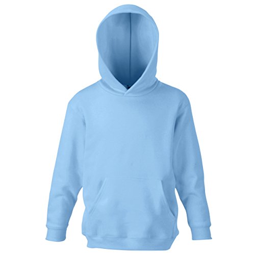 Fruit of the Loom - Kinder Kapuzenpullover, Himmelblau, 9-11 Jahre von Fruit of the Loom