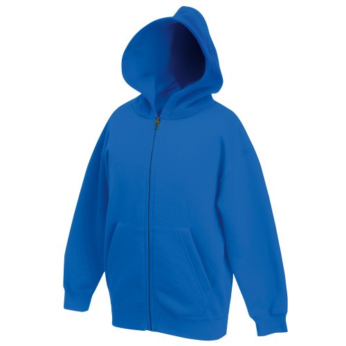 Fruit of the Loom Kinder Unisex Kapuzenjacke Premium 70/30 (12/13 Jahre) (Royalblau) von Fruit of the Loom