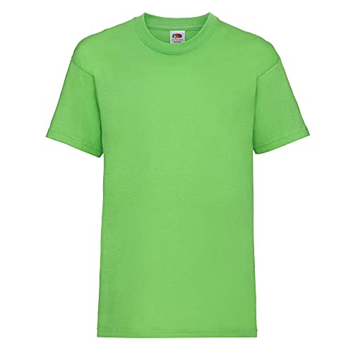 Fruit of the Loom Kinder T-Shirt Valueweight T Kids 61-033-0 Lime 104 (3-4) von Fruit of the Loom
