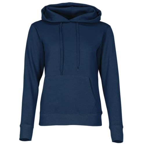 Fruit of the Loom Ladies´ Classic Hooded Sweat Damen Kapuzensweatshirt, Navy, L von Fruit of the Loom