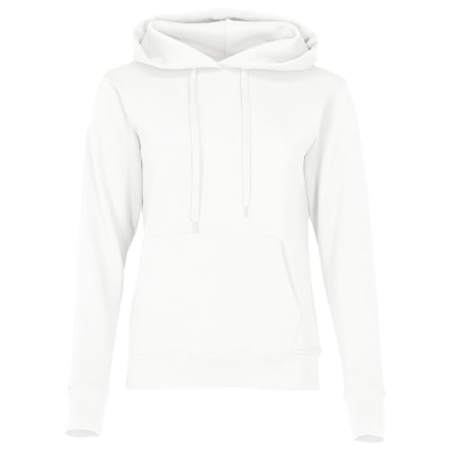 Fruit of the Loom Ladies Classic Kapuzen-Sweat + GRATIS MyShirt Stoffbeutel, Farbe:weiß + GRATIS MyShirt Stoffbeutel, Größe:L Fruit of the Loom Ladies Classic Kapuzen-Sweat + GRATIS MyShirt Stoffbeutel, Farbe:weiß + GRATIS MyShirt Stoffbeutel, Größe:L von Fruit of the Loom
