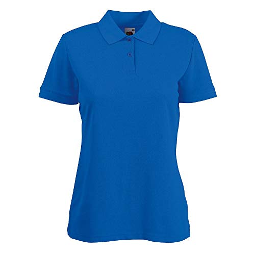 Fruit of the Loom - Ladies Polo Mischgewebe S,Royal von Fruit of the Loom