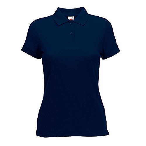 Fruit of the Loom - Ladies Polo Mischgewebe XS,Deep Navy von Fruit of the Loom