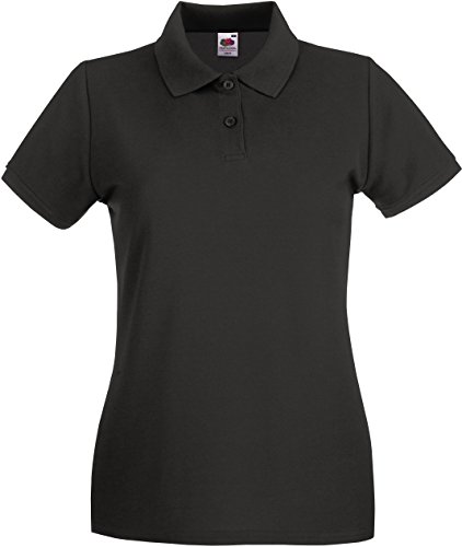 Fruit of the Loom Lady-Fit Premium Polo Gr. XL, Grau - Light Graphite von Fruit of the Loom
