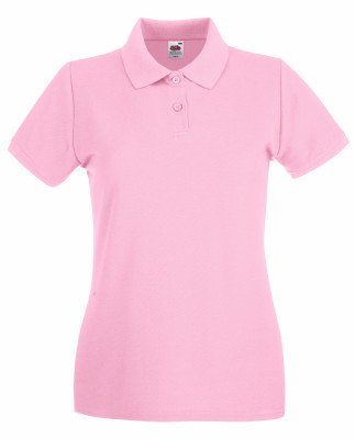 Fruit of the Loom Lady-Fit Premium Poloshirt 2017 S Light Pink von Fruit of the Loom