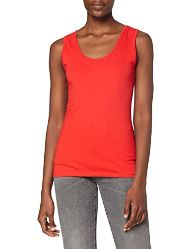 Fruit Of The Loom Lady-Fit Valueweight, Damen Tank-Top,Rot (Rot 40),Medium von Fruit of the Loom