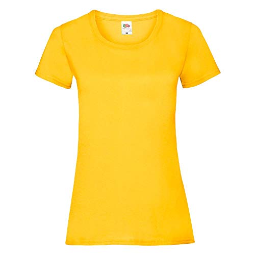 Fruit of the Loom - Lady-Fit Valueweight T - Modell 2013 L,Sunflower von Fruit of the Loom