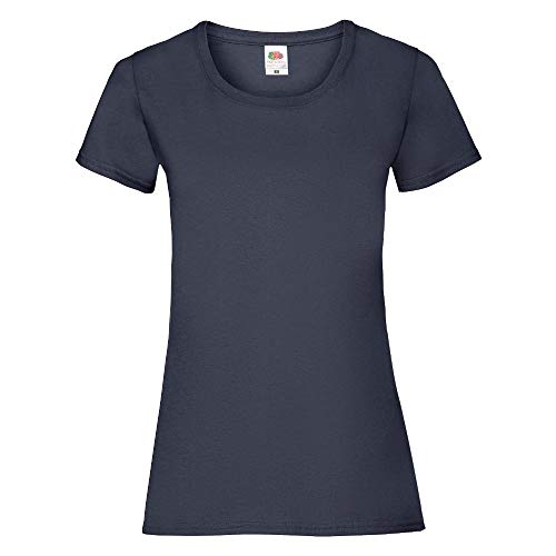 Fruit of the Loom - Lady-Fit Valueweight T - Modell 2013 S,Deep Navy von Fruit of the Loom