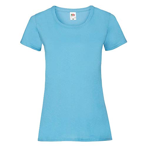 Fruit of the Loom - Lady-Fit Valueweight T - Modell 2013 S,Sky Blue von Fruit of the Loom