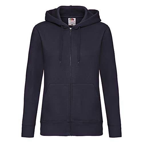 Fruit of the Loom Lady-fit Premium 70/30 Hooded Sweatshirt Jacket von Fruit of the Loom
