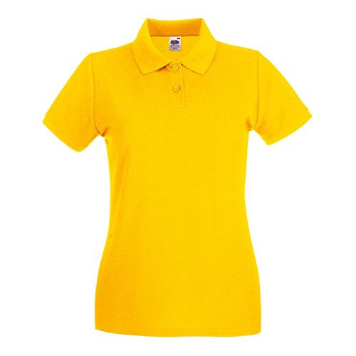Fruit of the Loom Lady-fit Premium Polo Shirt von Fruit of the Loom
