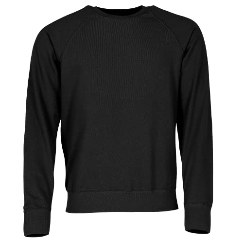 Fruit of the Loom Lightweight Raglan Sweat 62-138-0 M,Black von Fruit of the Loom