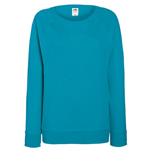 Fruit of the Loom Damen Sweatshirt Lightweight Raglan Sweat Lady-Fit von Fruit of the Loom