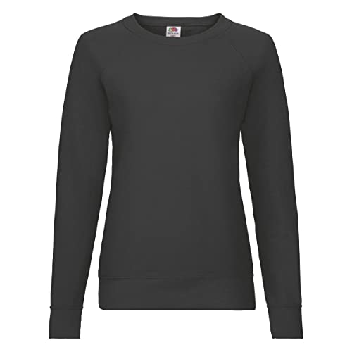Fruit of the Loom Damen Sweatshirt Lightweight Raglan Sweat Lady-Fit von Fruit of the Loom