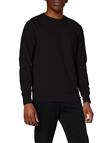 Fruit of the Loom Lightweight raglan sweatshirt Black 2XL von Fruit of the Loom