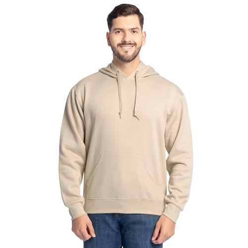 Fruit of the Loom Men's Eversoft Fleece Sweatshirts & Hoodies, Full Zip-Khaki Heather, Small von Fruit of the Loom