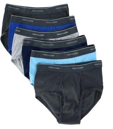 Fruit of the Loom Men's Fashion Brief (Pack of 6) (6-Pack Assorted Fashion Briefs, Small) von Fruit of the Loom