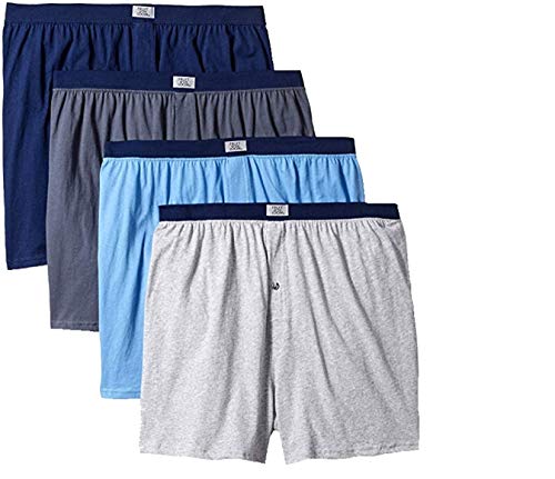 Fruit of the Loom Men's Knit Boxer (5 Pack) (X-Large, Cotton Stretch Multi-Color) von Fruit of the Loom