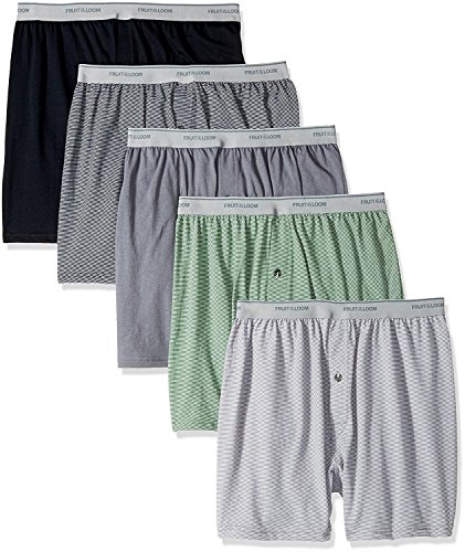 Fruit of the Loom Men's Soft Stretch-Knit Boxer Multipack von Fruit of the Loom