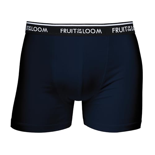 Fruit of the Loom Mens Shorty Boxershorts 2er Pack Unterhosen dunkelblau Gr. XL (7) von Fruit of the Loom