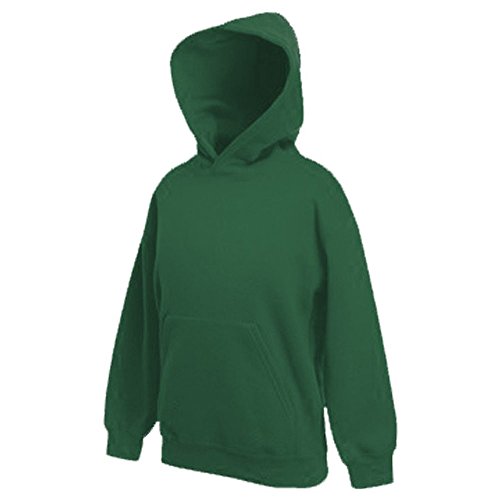Fruit of the Loom New Kids Hooded Sweat #38 Flaschengrün - 152 von Fruit of the Loom