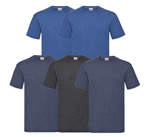 Fruit of the Loom Original T 5-Pack Logo Men's T-Shirt von Fruit of the Loom