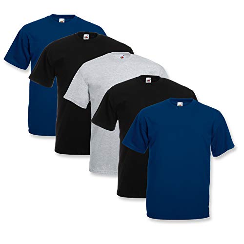 Fruit of the Loom Original T 5-Pack Logo Men's T-Shirt von Fruit of the Loom