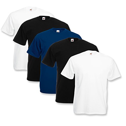 Fruit of the Loom Original T 5-Pack Logo Men's T-Shirt von Fruit of the Loom