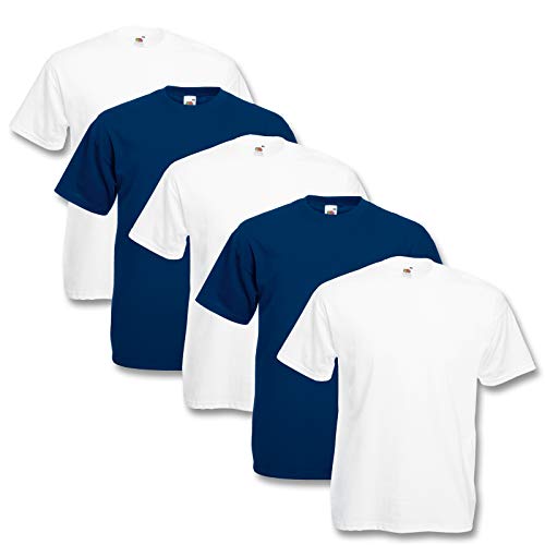 Fruit of the Loom Original T 5-Pack Logo Men's T-Shirt von Fruit of the Loom