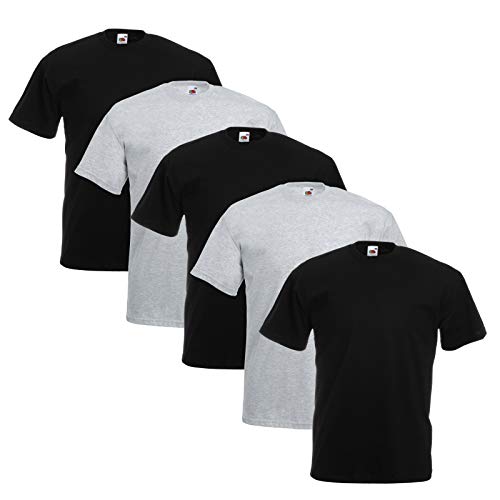 Fruit of the Loom Original T 5-Pack Logo Men's T-Shirt von Fruit of the Loom