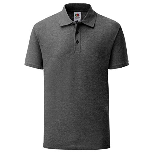 Fruit of the Loom Polo, Größe:S, Farbe:dunkelgrau meliert Fruit of the Loom Polo, Größe:S, Farbe:dunkelgrau meliert von Fruit of the Loom