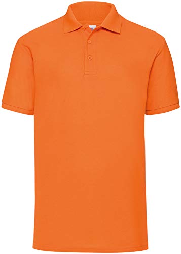 Fruit of the Loom Polo-Shirt * 65/35 Polo XXL * Orange Orange,XXL von Fruit of the Loom