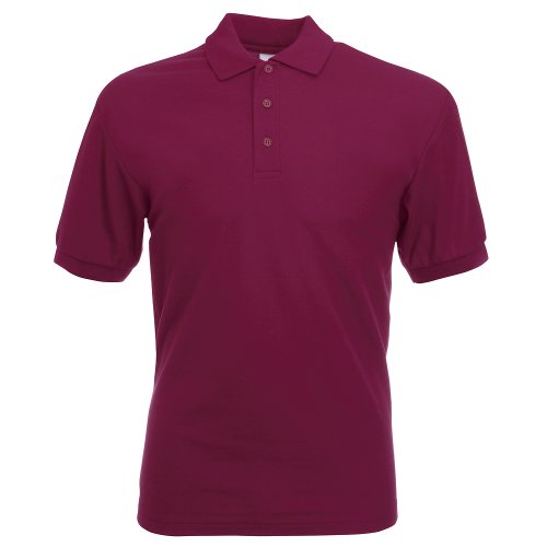 Fruit of the Loom Polo XX-Large - - Burgundy von Fruit of the Loom
