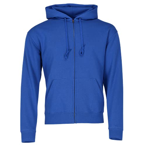 Fruit of the Loom Premium Hooded Sweat Jacket Herren Kapuzen Sweatjacke NEU, Farbe:royal, Größe:2XL von Fruit of the Loom