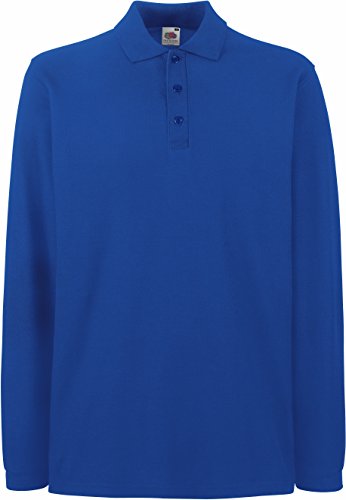 Fruit of the Loom - Premium Longsleeve Polo - Modell 2013 / Royal, 3XL 3XL,Royal von Fruit of the Loom