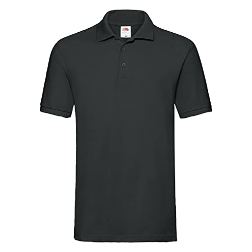 Fruit of the Loom Premium Polo - Farbe: Black - Größe: 3XL von Fruit of the Loom