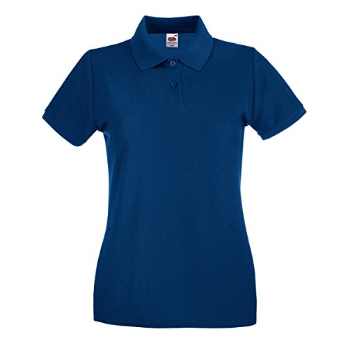 Fruit of the Loom Premium Polo Lady-Fit - Farbe: Navy - Größe: XXL von Fruit of the Loom