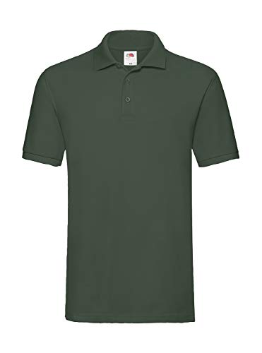 Fruit of the Loom Premium Polo S M L XL XXL 3XL auch Farbsets Flaschengrün M + 1 HL Kauf Notizblock von Fruit of the Loom