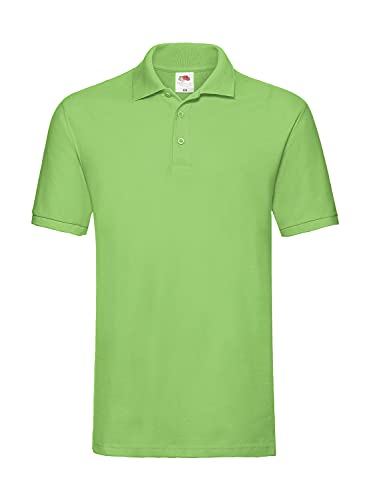 Fruit of the Loom Premium Polo S M L XL XXL 3XL auch Farbsets Limegreen M + 1 HL Kauf Notizblock von Fruit of the Loom
