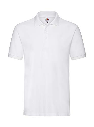 Fruit of the Loom Premium Polo S M L XL XXL 3XL auch Farbsets Weiss XXL + 1 HL Kauf Notizblock von Fruit of the Loom
