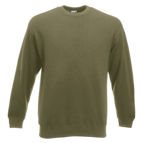 Fruit of the Loom Premium Set-In-Sweat Grün Classic Olive L von Fruit of the Loom