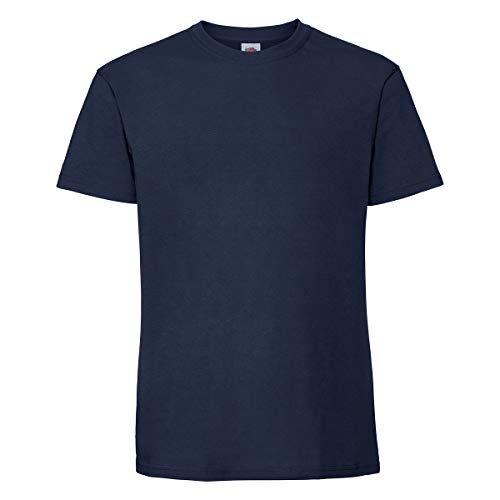 Fruit of the Loom Ringspun Premium T Herren T-Shirt NEU, Größe:M, Farbe:deep Navy von Fruit of the Loom