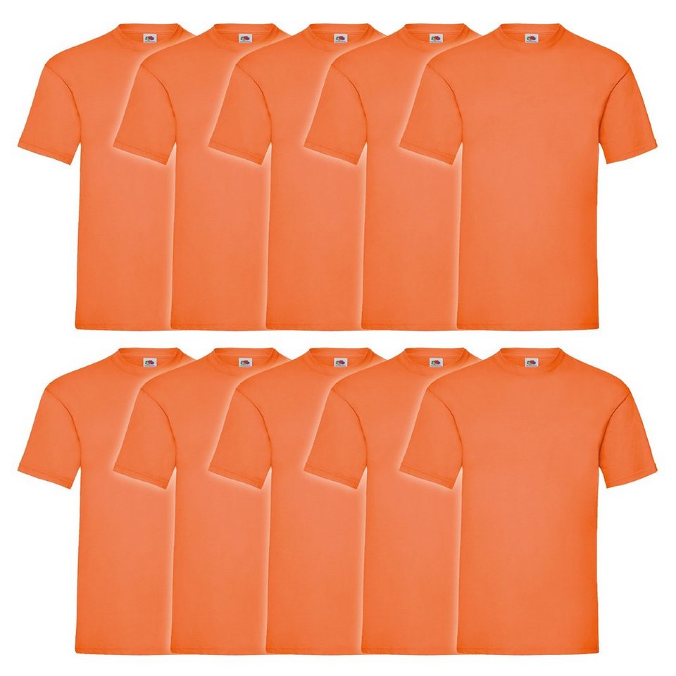 Fruit of the Loom Rundhalsshirt Fruit of the Loom Valueweight T 10er Pack von Fruit of the Loom