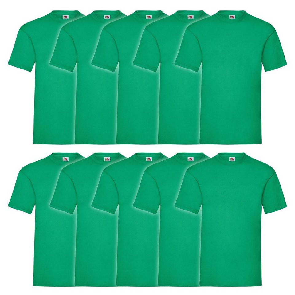 Fruit of the Loom Rundhalsshirt Fruit of the Loom Valueweight T 10er Pack von Fruit of the Loom