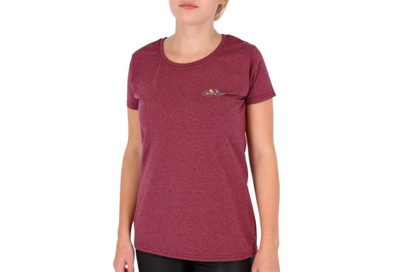 Fruit of the Loom Rundhalsshirt Damen T-Shirt mit Vintage-Logo von Fruit of the Loom